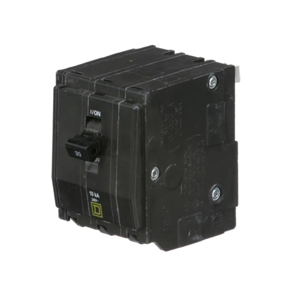 Square D QO QO330 30A 3P 120/240V Standard Plug-On Circuit Breaker - Image 2