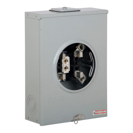 Eaton, UTRS213CE, 200A, 1-Phase, 600V, 4-Jaw, 3-Wire, Ringless, Meter Socket