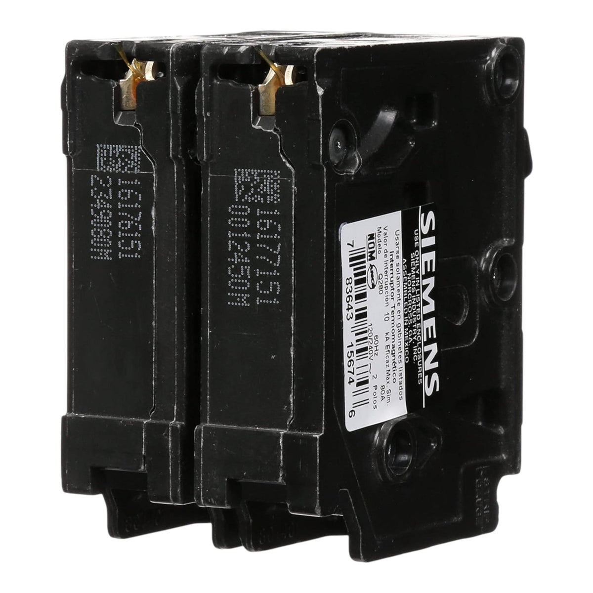 Siemens QP, Q280, 80A, 2P, 120/240V, Circuit Breaker - Image 5