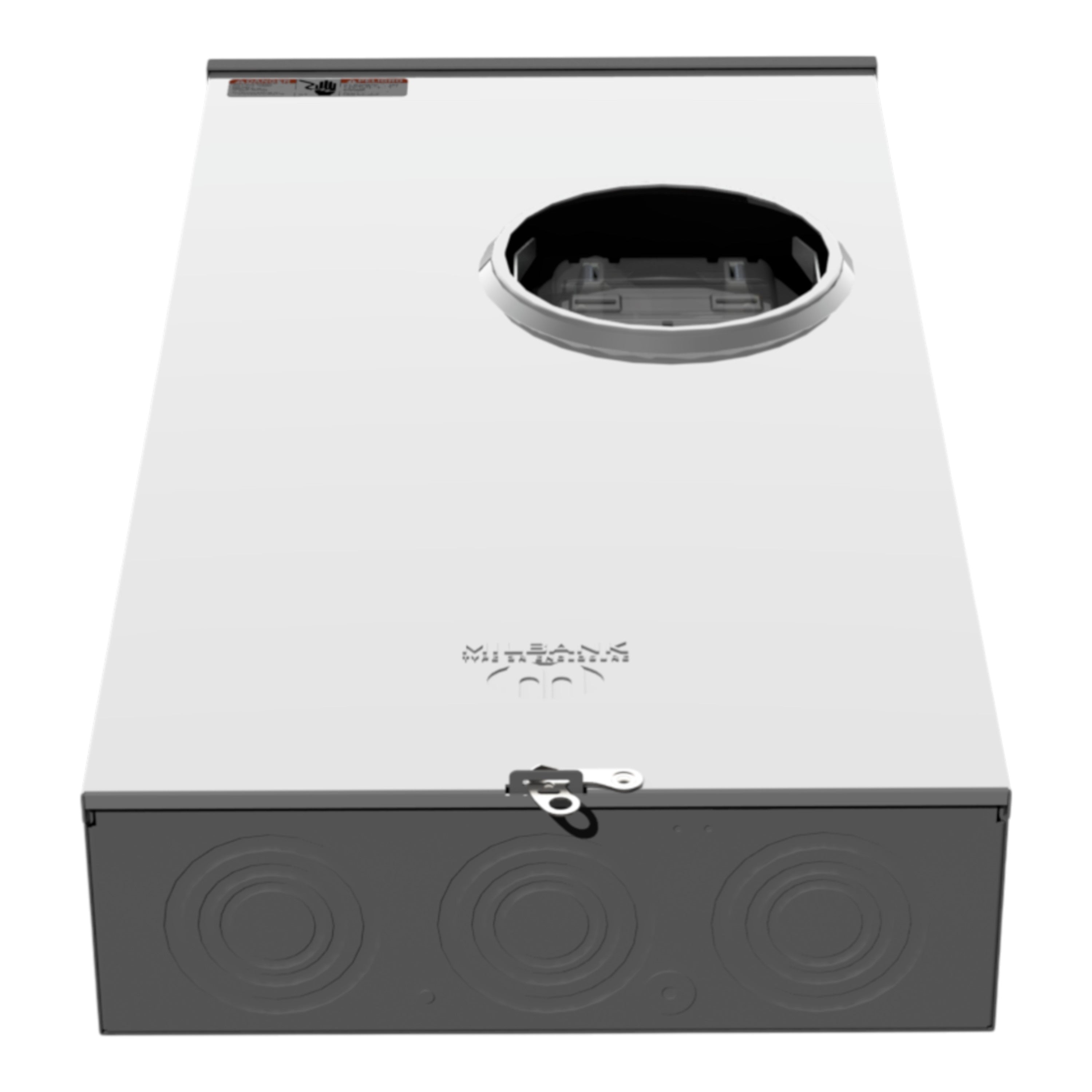 Milbank, U1797-O-K3L-K2L, 320A, 1PH, 600V, Ringless, Lever Bypass, UG Meter Socket - Image 5