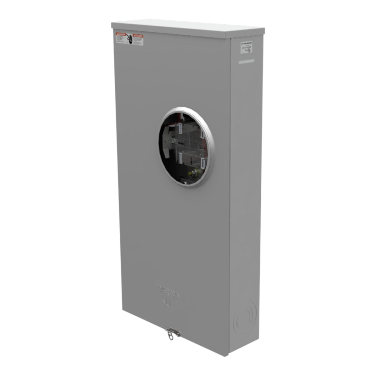Milbank, U1797-O-K3L-K2L, 320A, 1PH, 600V, Ringless, Lever Bypass, UG Meter Socket - Image 2