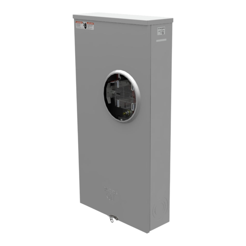 Milbank, U1797-O-K3L-K2L, 320A, 1PH, 600V, Ringless, Lever Bypass, UG Meter Socket - Image 2