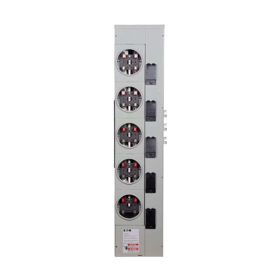 Eaton MM512R Meter Box 800A 125A/Socket Indoor Outdoor 5 Socket