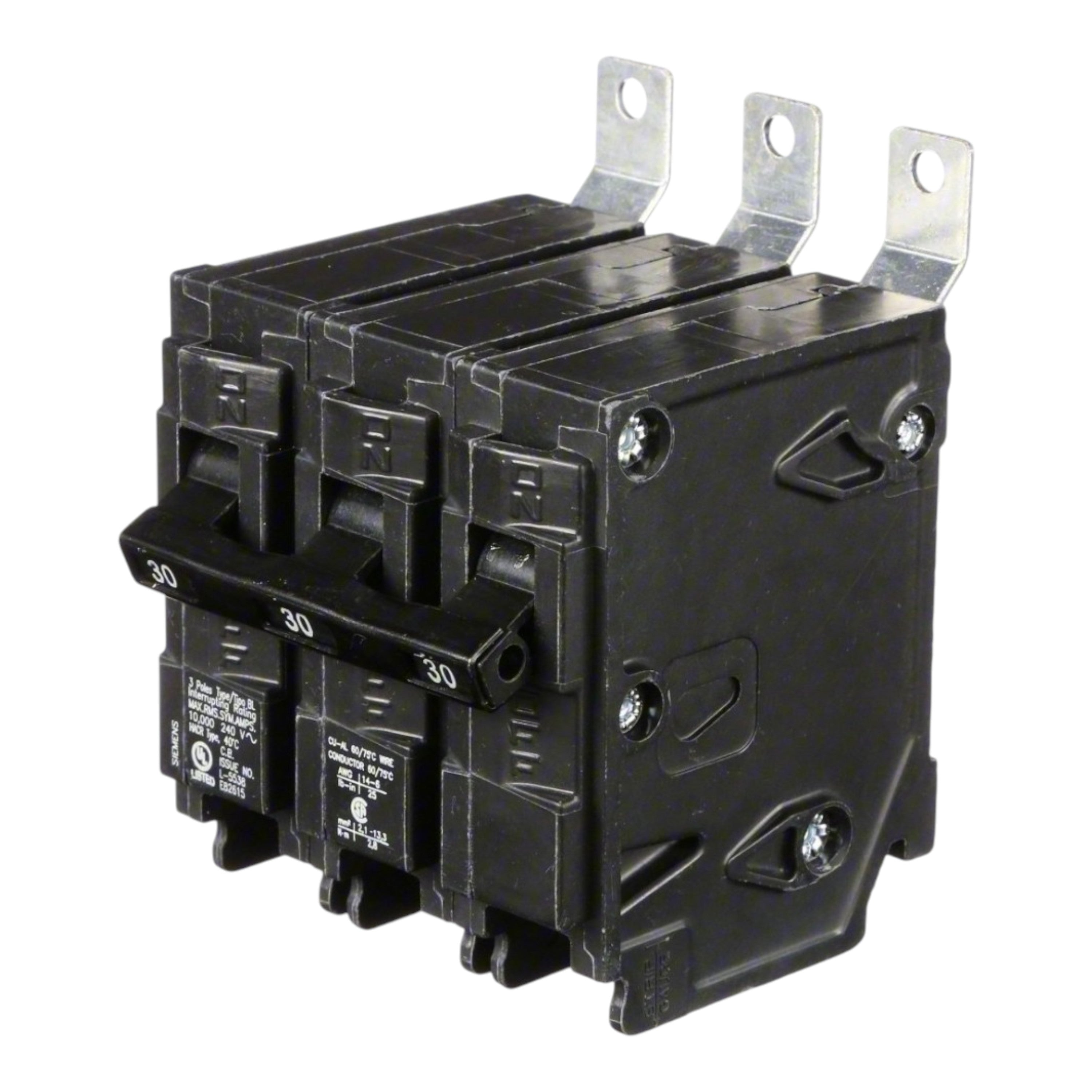 Siemens BL, B330, 30A, 3P, 240V, Circuit Breaker - Image 2