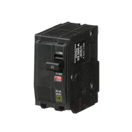 Square D QO QO230VH 30A 2P 120/240V 22kA Plug-In Circuit Breaker - Image 2