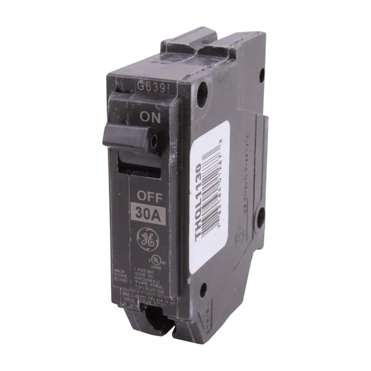 GE Q Line THQL1130 30A 1P 120/240V Standard Circuit Breaker - Image 2