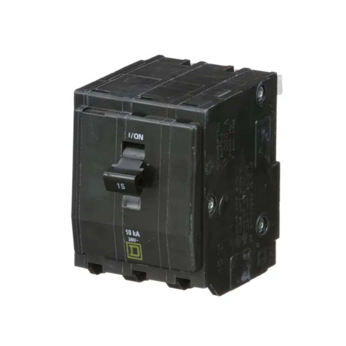 Square D QO QO315 15A 3P 120/240V Standard Plug-On Circuit Breaker - Image 2