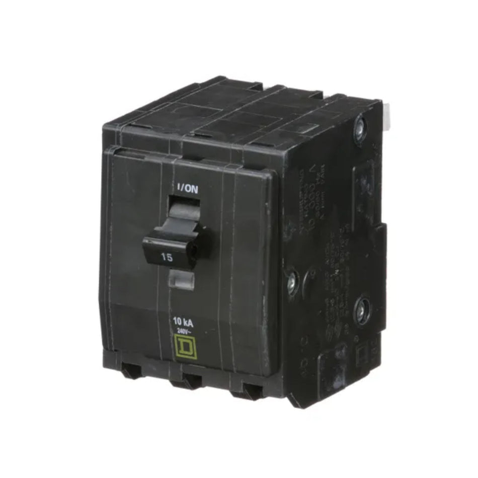 Square D QO QO315 15A 3P 120/240V Standard Plug-On Circuit Breaker - Image 2