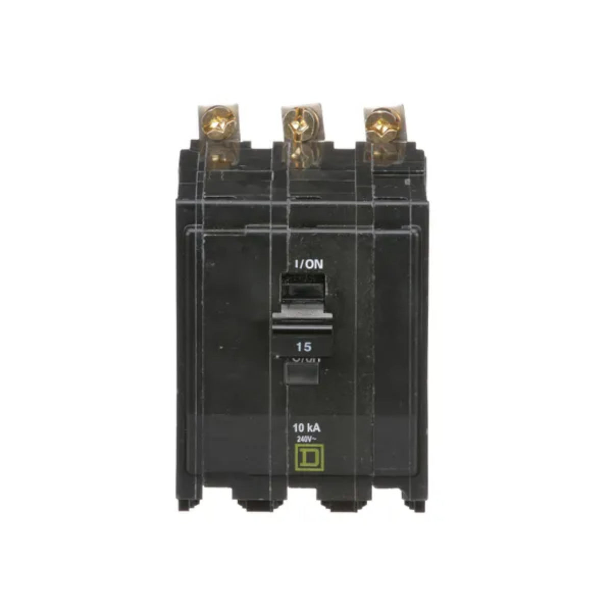 Square D QO QOB315 15A 3P 120/240V Bolt-On Circuit Breaker - Image 3