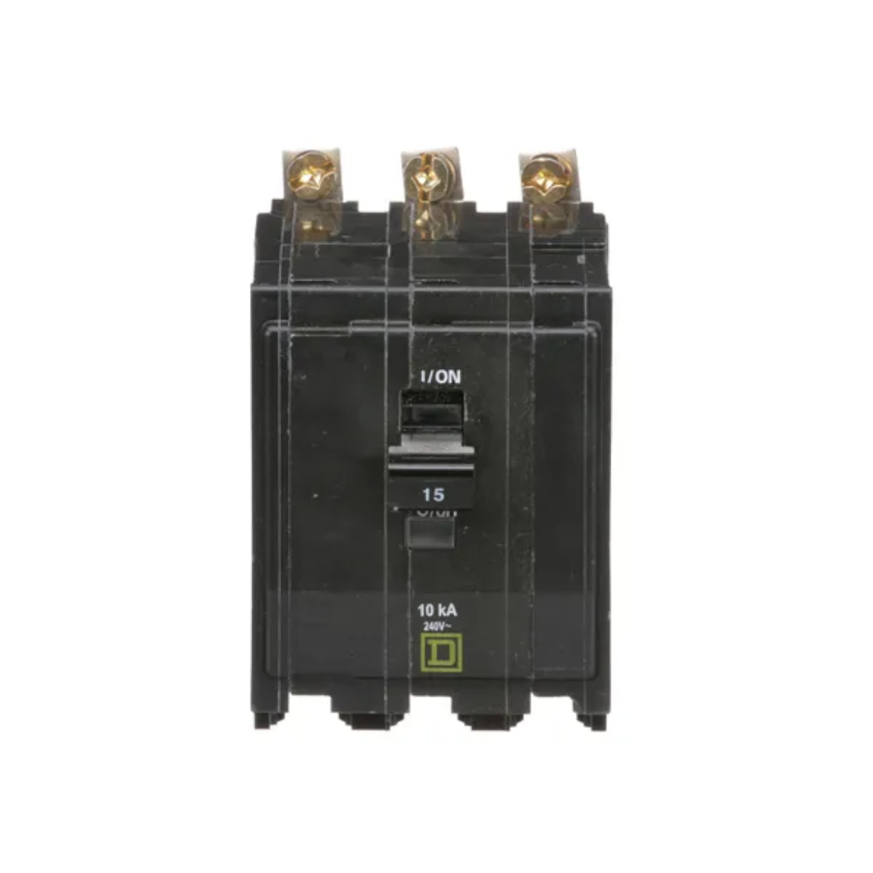 Square D QO QOB315 15A 3P 120/240V Bolt-On Circuit Breaker - Image 3