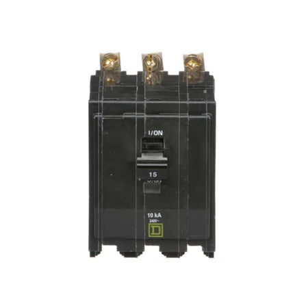 Square D QO QOB315 15A 3P 120/240V Bolt-On Circuit Breaker - Image 3