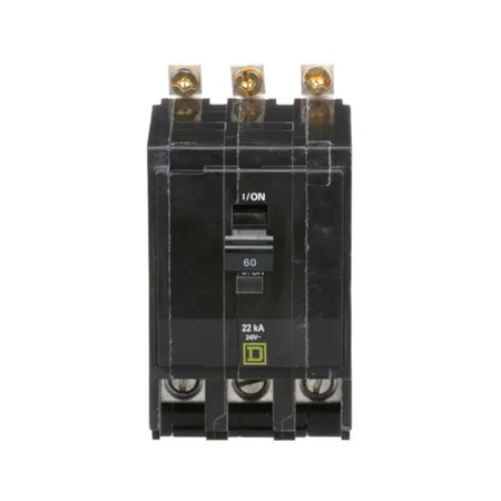 Square D QO QOB360VH 60A 3P 120/240V Standard Bolt-On Circuit Breaker - Image 3