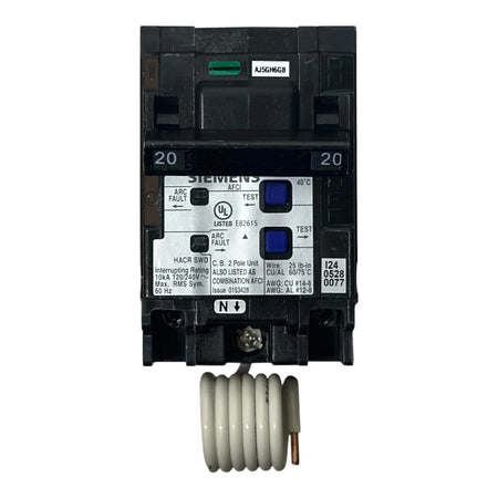 Siemens Q220AFC, 20A, 2P, 120/240V, AFCI, Circuit Breaker - Image 3