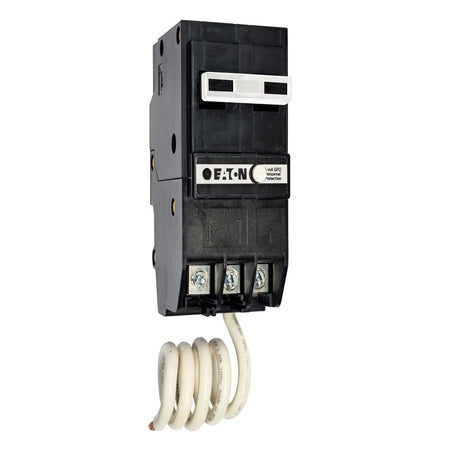 Eaton BR BRN215GF 15A 2P 120/240V GFCI Pigtail Neutral Circuit Breaker