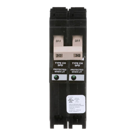 Eaton CH, CHN230SUR, 30A, 2P, 120/240V, Surge Breaker, Pigtail Neutral - Image 2