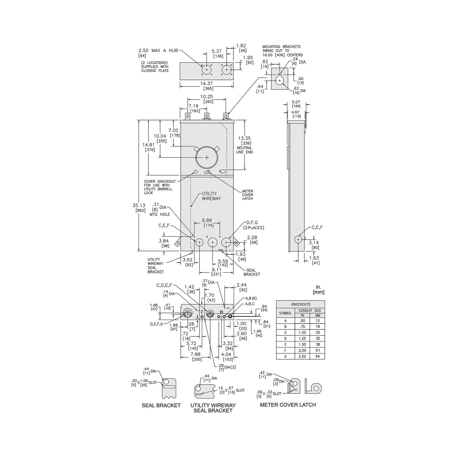 Square D Homeline RC816F200C 200A Ringless Meter Main CSED - Image 11