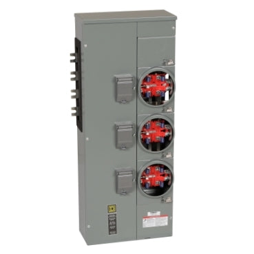 Schneider Electric EZMR313225 EZ Meter-Pak 225A 3-Position Branch Unit