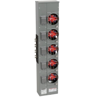 Square D EZMR315 EZ Meter-Pak 125A 5x5 Jaw Sockets Ringless