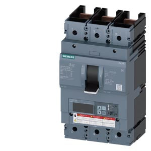 Siemens 3VA6340-6JQ31 SENTRON 400A 3-Pole 600V Molded Case Circuit Breaker