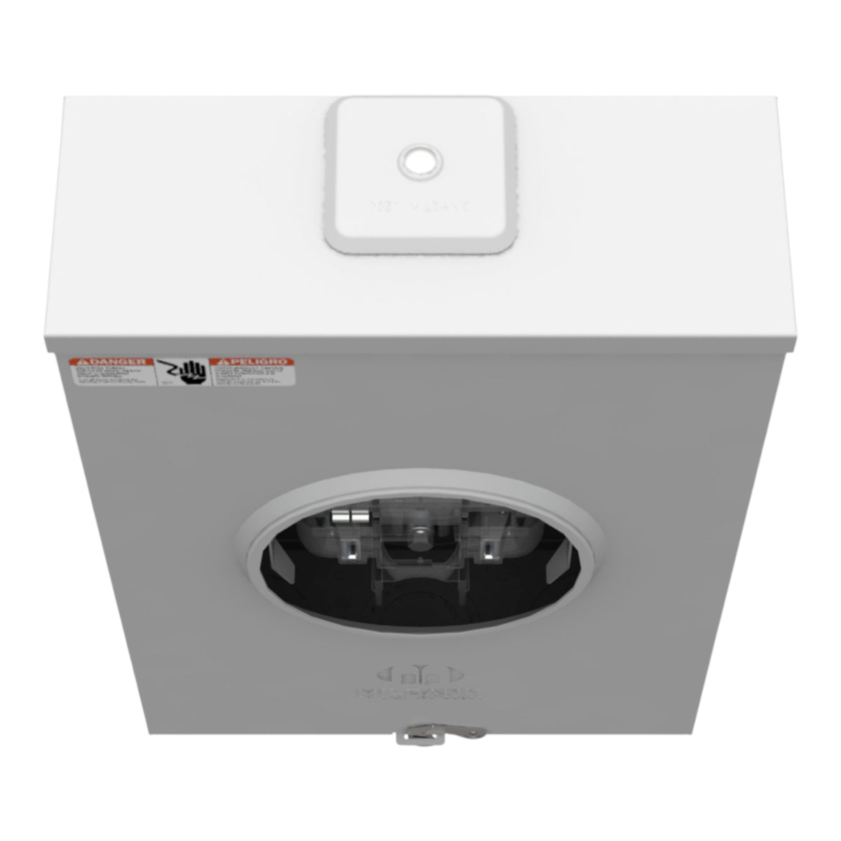 Milbank, U4801-XL-5T9, 200A, 600VAC, 5-Terminal, Ringless, Lever Bypass, Meter Socket - Image 6