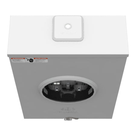 Milbank, U4801-XL-5T9, 200A, 600VAC, 5-Terminal, Ringless, Lever Bypass, Meter Socket - Image 6