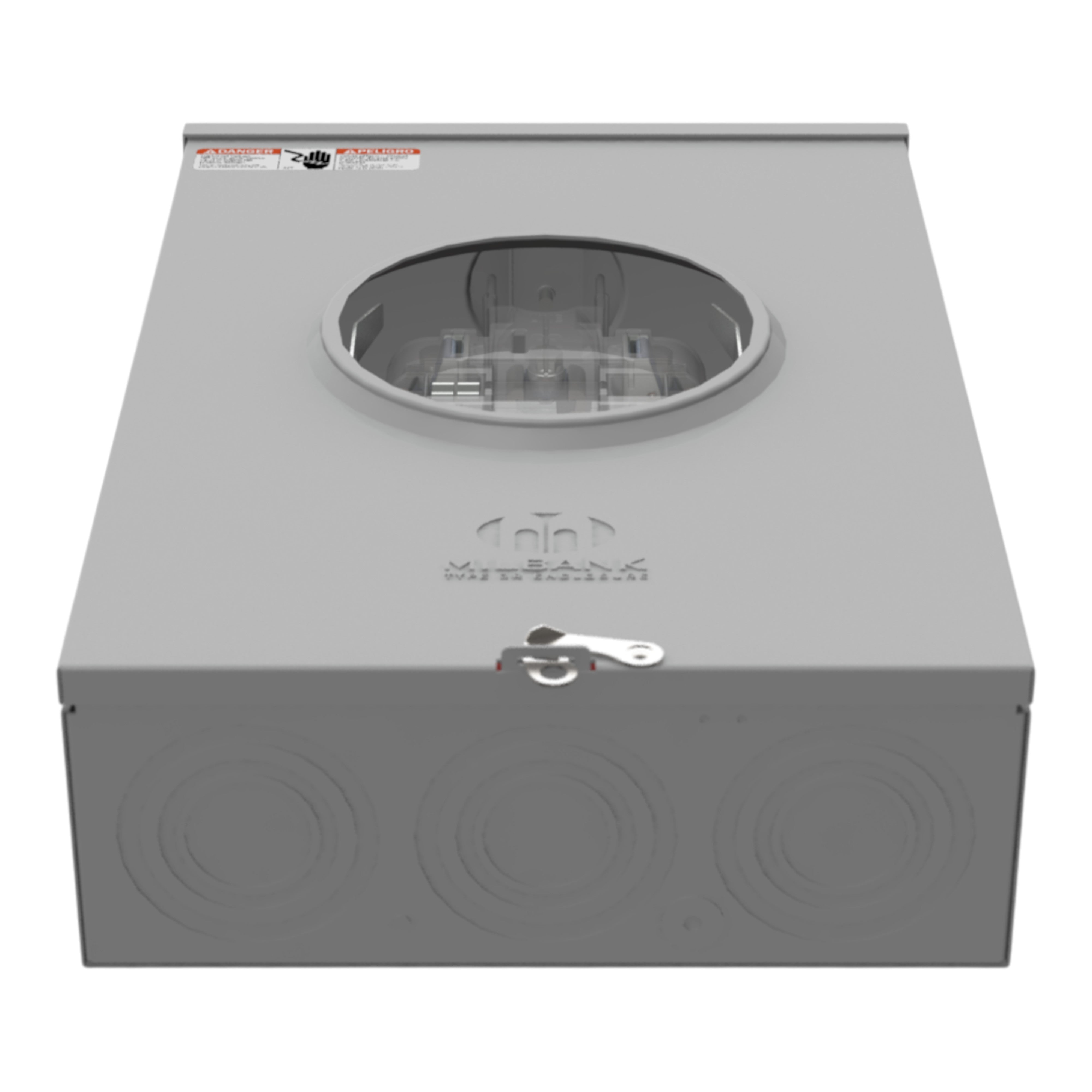 Milbank, U4801-XL-5T9, 200A, 600VAC, 5-Terminal, Ringless, Lever Bypass, Meter Socket - Image 7