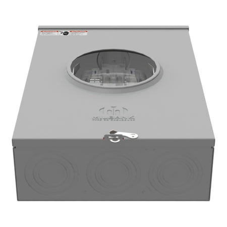 Milbank, U4801-XL-5T9, 200A, 600VAC, 5-Terminal, Ringless, Lever Bypass, Meter Socket - Image 7