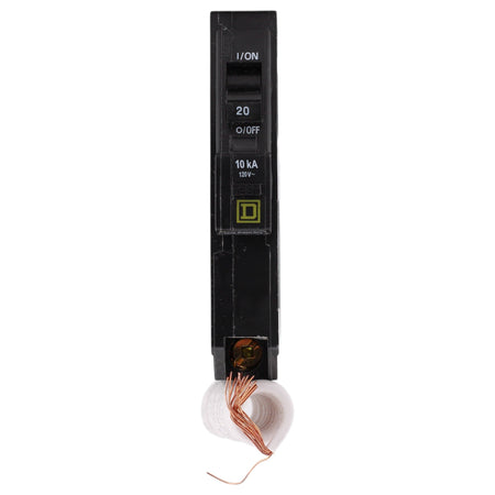 Square D QO, QO120EPD, 20A, 1P, 120V, GFEP, Pigtail Neutral, Circuit Breaker - Image 2