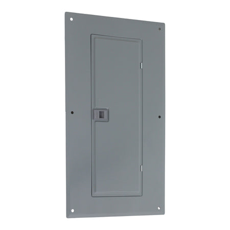 Square D QO, QOC32UF, 32-Space, Flush Cover, Gray, Load Center Cover