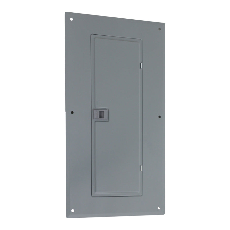 Square D QO, QOC32UF, 32-Space, Flush Cover, Gray, Load Center Cover