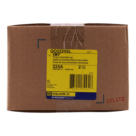 Square D QO QO2225SL 225A 2P 120/240V Subfeed Lug Kit - Image 2