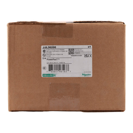 Square D PowerPacT JJL36200 200A 3P 600V Thermal-Magnetic Circuit Breaker - Image 3