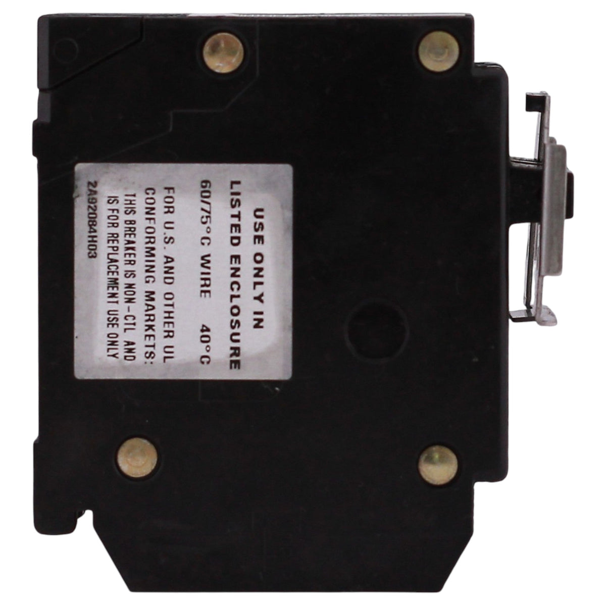 Eaton BRD, BRDC220220, 20A, 4P, 120/240V, Quadplex, Plug-On, Non-CTL, Circuit Breaker - Image 4