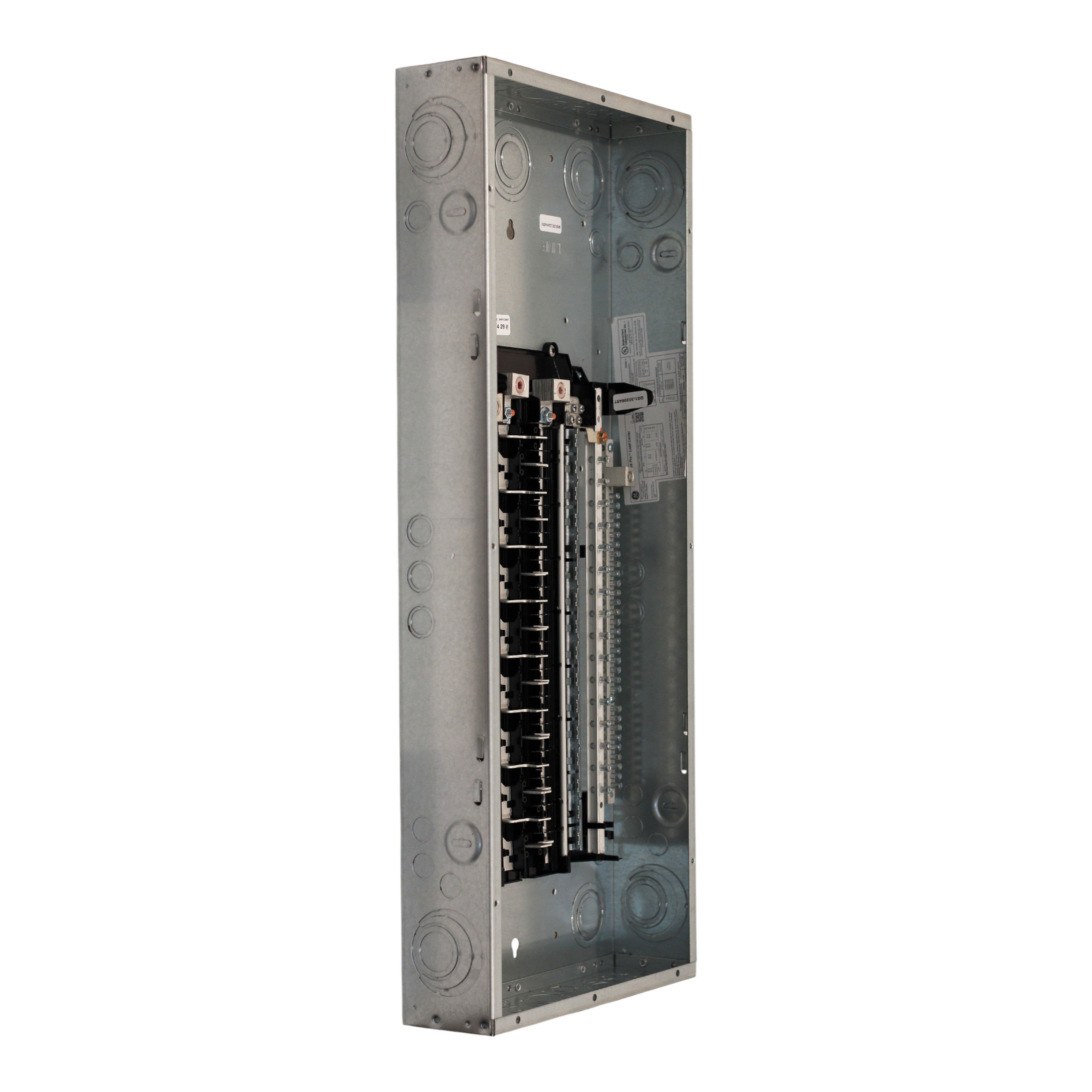 GE PowerMark PRO PLM3220C 200A 32-Space Plug-On Neutral Main Lug Convertible Load Center