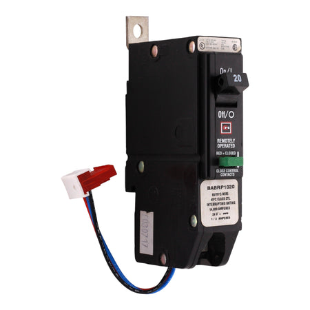Eaton Quicklag BABRP1020 20A 1P 120V Remotely Operated Bolt-On Circuit Breaker