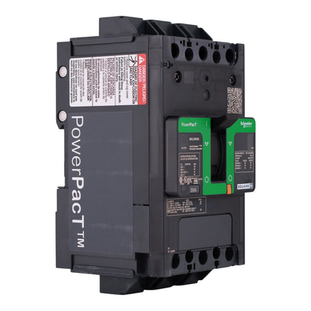 Square D PowerPacT B, BDL36020, 20A, 3P, 600Y/347VAC, Thermal Magnetic, Circuit Breaker