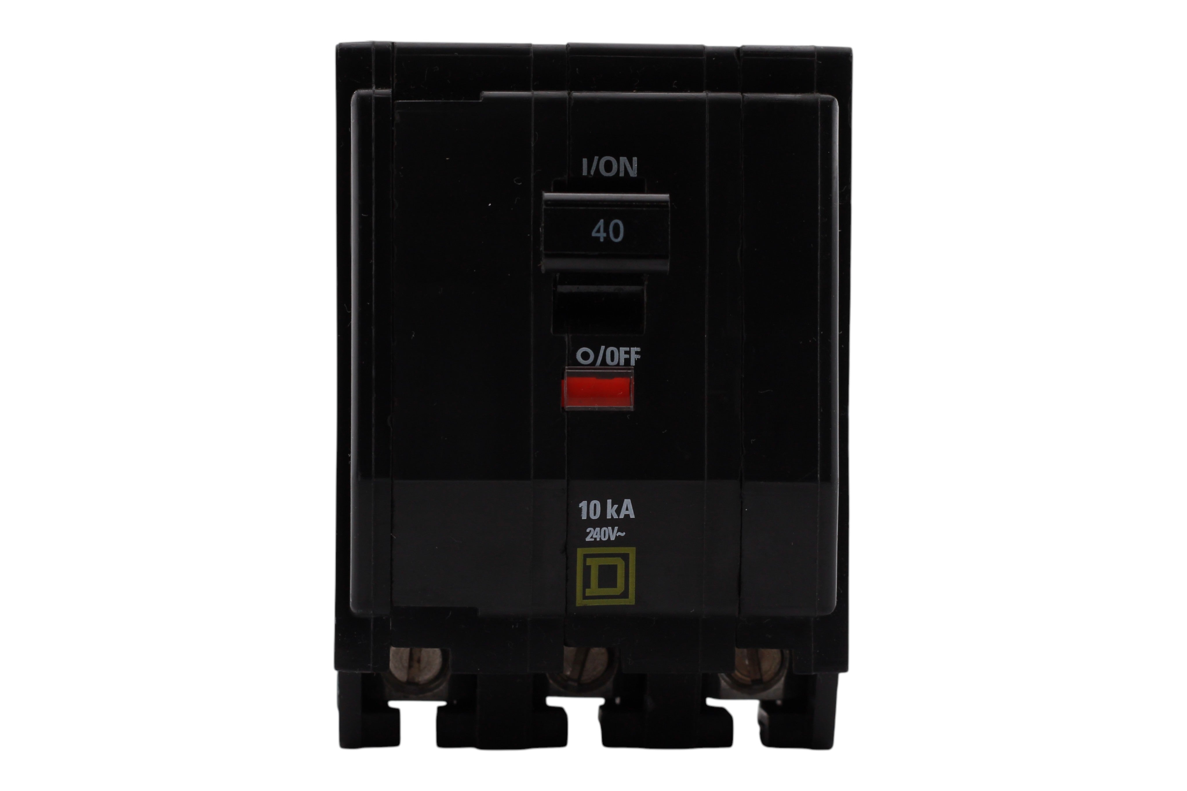 Square D QO QO340 40A, 3P, 120/240V, Thermal Magnetic, Circuit Breaker - Image 2