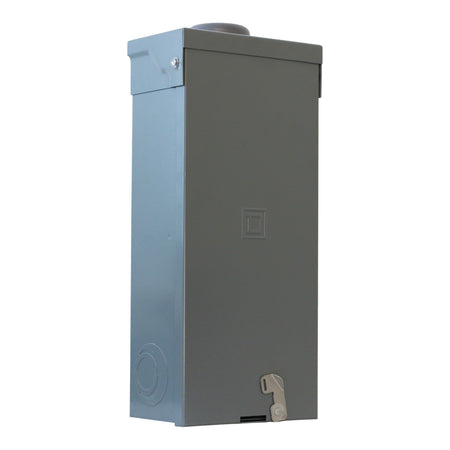 Square D QO, QO2125BNRB, 125A, 1-Phase, 2-Space, NEMA 3R, Outdoor Enclosure