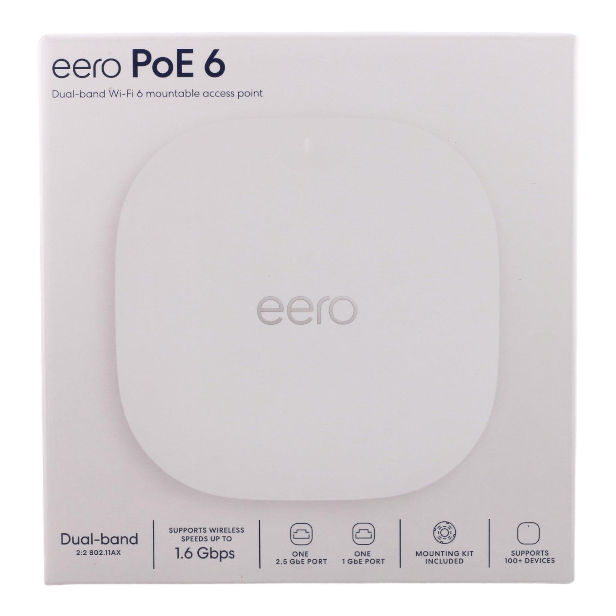 eero PoE 6 PoE Wi-Fi 6 Ceiling/Wall Mount Dual-Band Access Point - Image 2