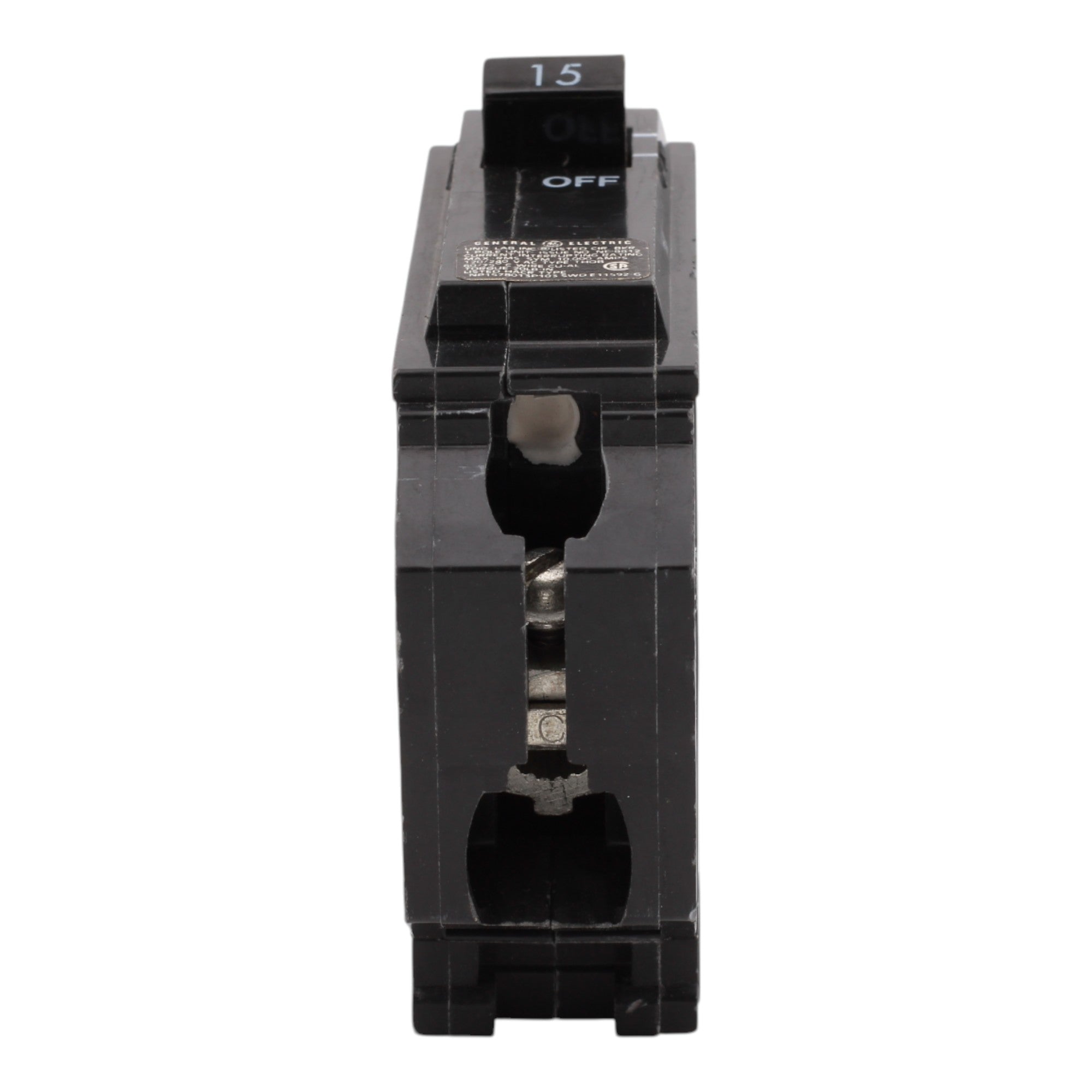 GE THQB1115 15A 1P 120/240V Q-Line Bolt-On Circuit Breaker - Image 2