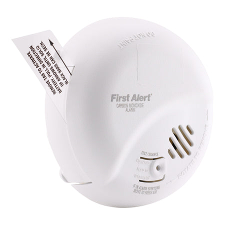 BRK CO5120BN, 120V AC/DC, Hardwired, Carbon Monoxide Alarm, 9V Battery Backup