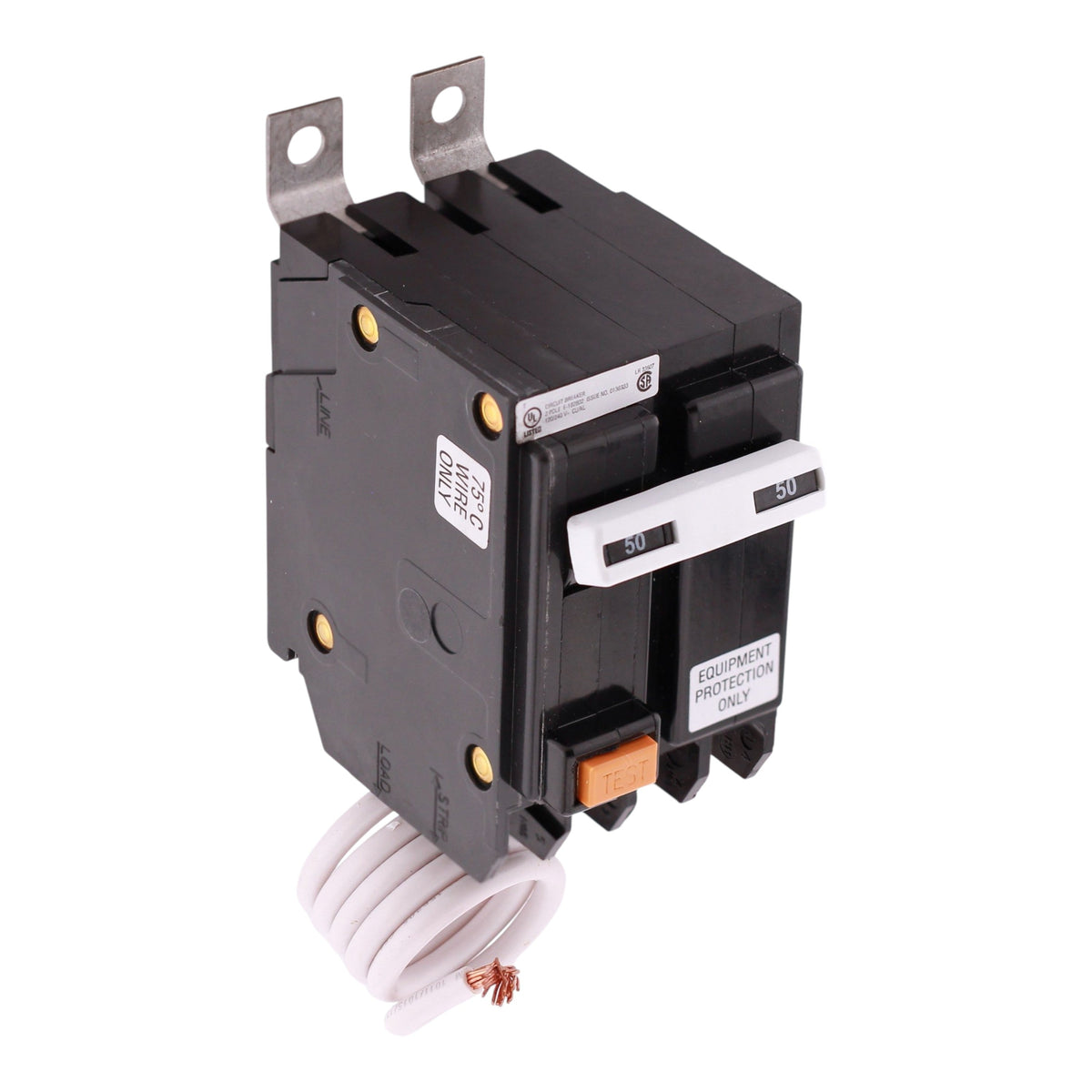 Eaton QBGFEP, QBGFEP2050, 50A, 2P, 120/240V, GFCI, Pigtail Neutral, Circuit Breaker - Image 2