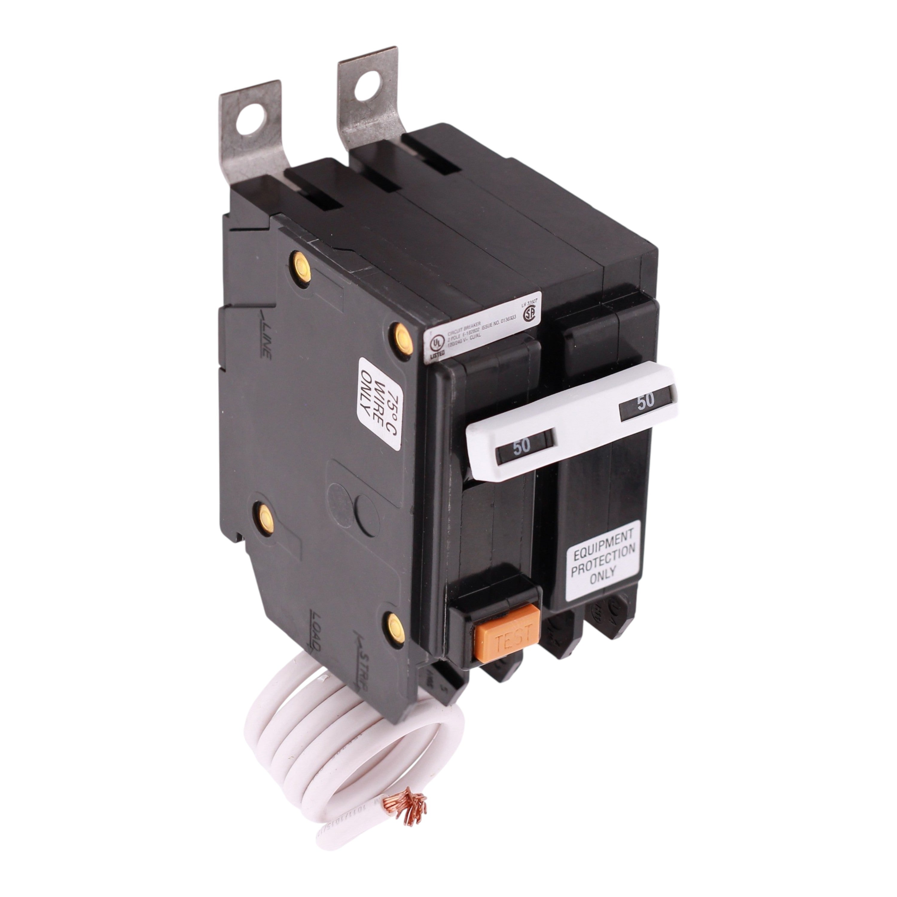 Eaton QBGFEP, QBGFEP2050, 50A, 2P, 120/240V, GFCI, Pigtail Neutral, Circuit Breaker - Image 2