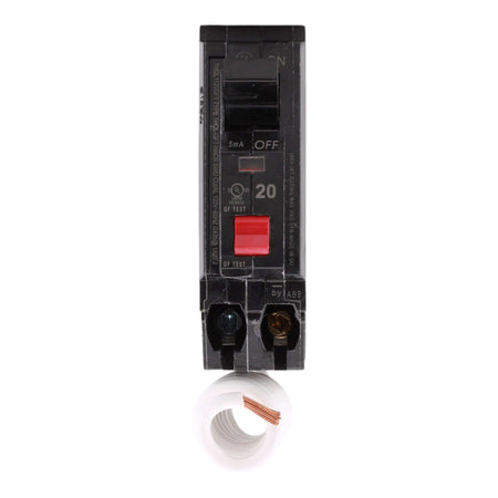 GE THQL1120GFTP 20A 120V 1-Pole Ground Fault Breaker Self-Test UL - Image 2