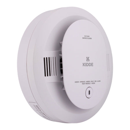 Kidde Firex, SMAC10YFEX, 120V AC, Hardwired, Photoelectric, 10-Year Battery Backup, Smoke Alarm
