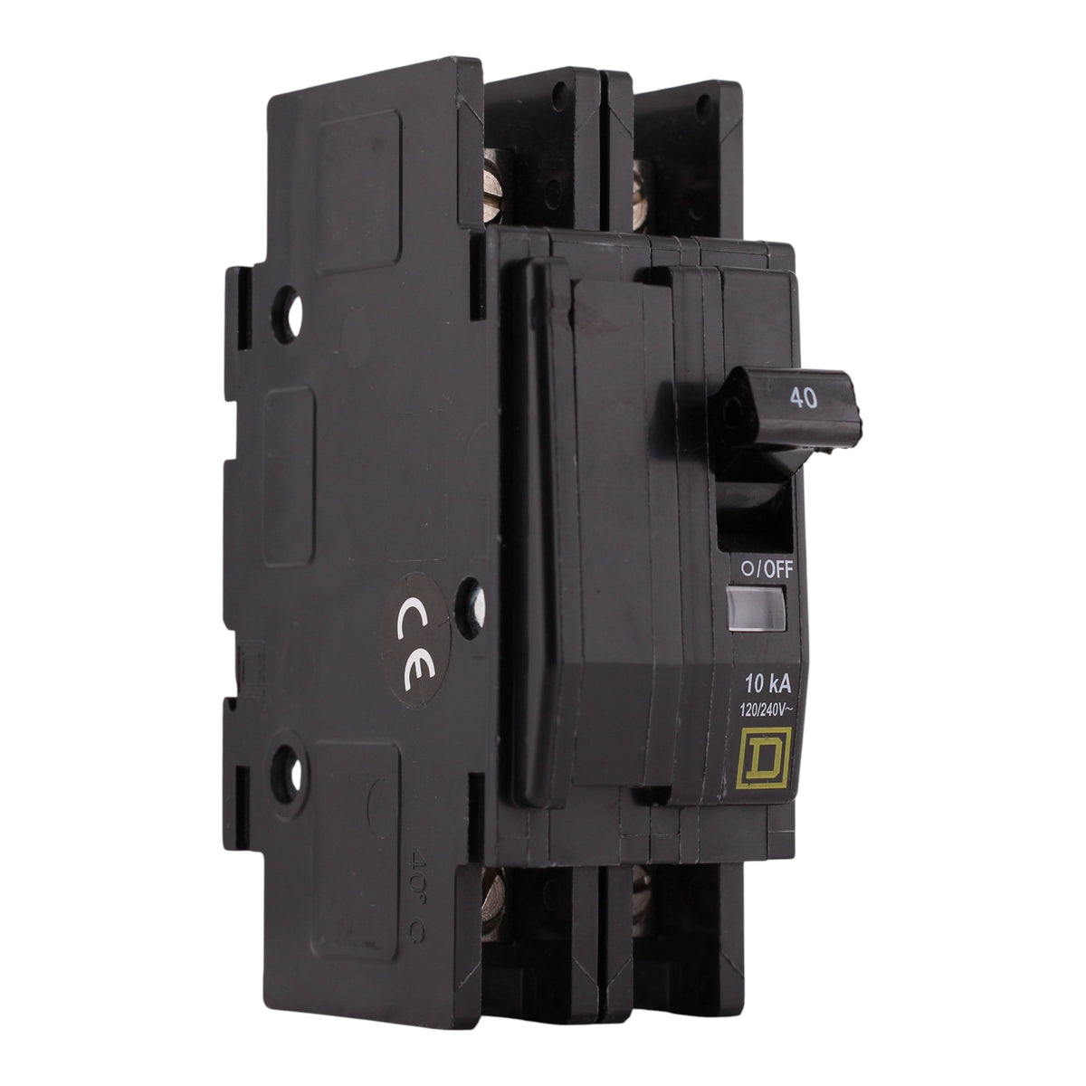 Square D QOU, QOU240, 40A, 2P, 120/240V, Unit Mount, Circuit Breaker