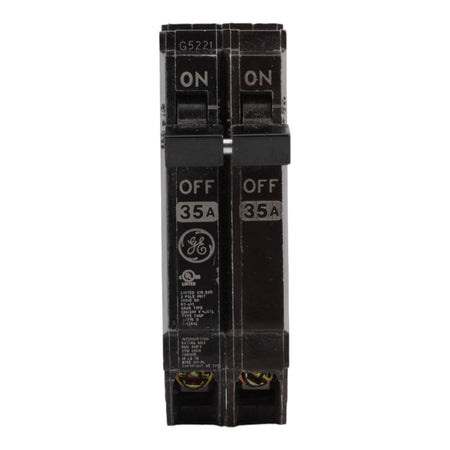 GE THQP235 35A 2P 120/240V Q-Line Thin Plug-In Circuit Breaker - Image 2
