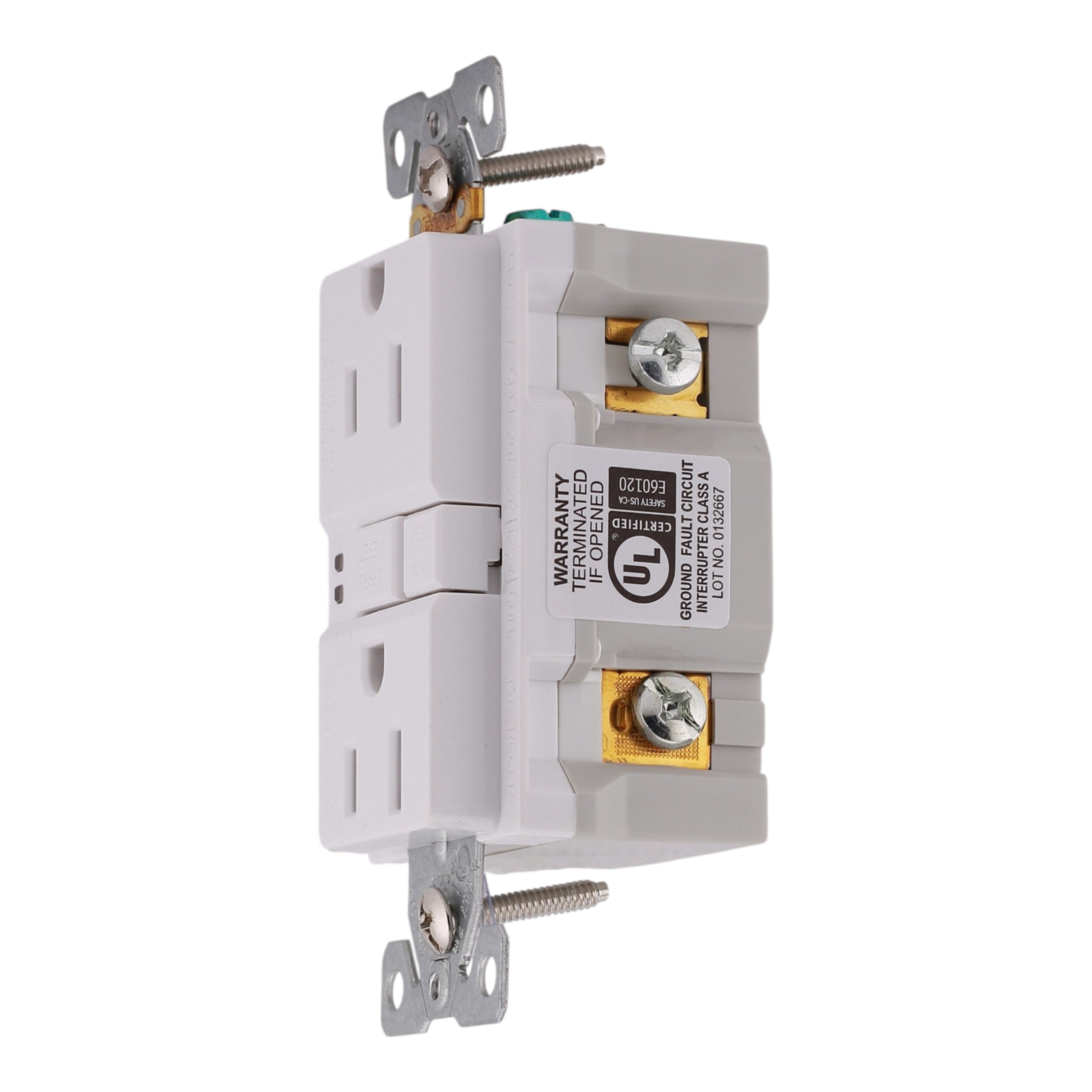 Eaton TR GFCI TRSGF15W-M 15A 125V Tamper Resistant Self-Test GFCI Receptacle - Image 2