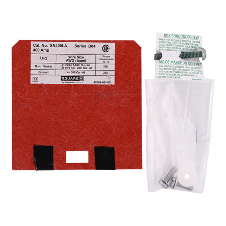 Square D PowerPacT, SN400LA, 400A, Neutral Assembly, Insulated, Groundable, H/J/L-Frame - Image 10