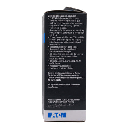 Eaton TR GFCI TRSGF15W-M 15A 125V Tamper Resistant Self-Test GFCI Receptacle - Image 12